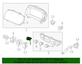 Кнопка start\stop Honda CRV 23-26