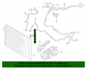Uscator radiator aer condiționat BMW X5 E70 07-13