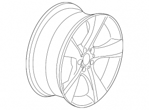 Диск колесный R20 331 стиль BMW 5 F10 11-16 9x20