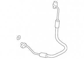 Teava aer conditionat condensator-compresor Audi A6 C8 19- 2.0T