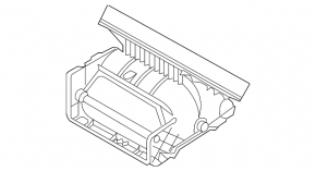 Печка в сборе VW Passat b7 12-15 USA под климат