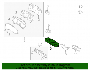 Indicator airbag SRS pentru Kia Sportage 20-22 cu navigație