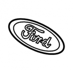 Эмблема значок переднего бампера Ford Fusion mk5 13-20 песок