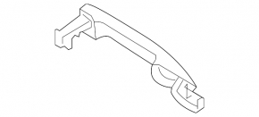 Mâner exterior ușă spate dreapta alb Mazda CX-70 25-26 51K