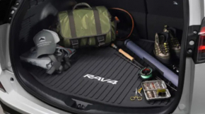 Коврик багажника резина Toyota Rav4 16-18 hybrid черный