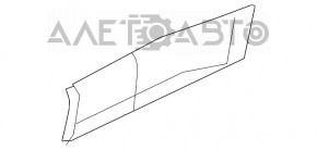Накладка двери нижняя задняя правая Jeep Cherokee KL 14-23 структура