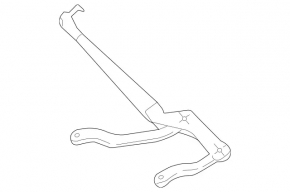 Brat stergator dreapta Mercedes W221 nou original