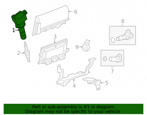 Катушка зажигания Honda HR-V 16-22 1.8