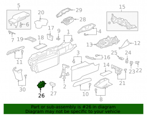 Кнопка паркинга Honda Insight 19-22