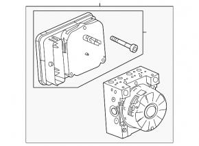 ABS ABS GMC Terrain 18- sub radar