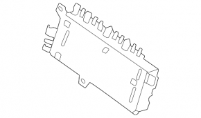 Bloc de supape pentru umflarea scaunului pasagerului Lincoln Corsair 20-26