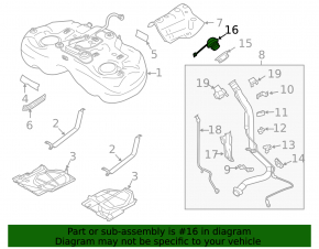 Крышка заливной горловины бензобака Subaru Outback 15-19
