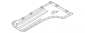 Защита днища передняя левая BMW X5 G05 19-23