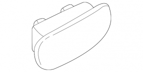 Подушка безопасности airbag пассажирская в торпеде Lexus RX300 98-03 без накладки