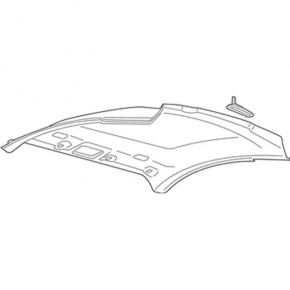 Обшивка потолка Ford Mustang mk6 15-23 купе
