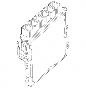 Блок ECU компьютер двигателя BMW 5 G30 18-23 530e hybrid