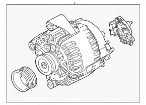 Генератор BMW 5 F10 12-16 3.0T 210A