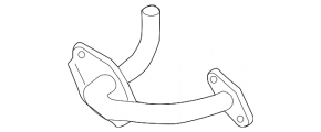 Трубка клапана ЕГР Subaru Outback 15-19