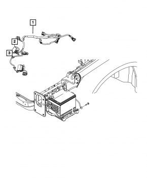 Bornele bateriei asamblate Chrysler 200 11-14