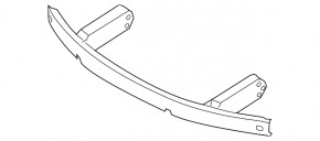 Усилитель переднего бампера BMW 6 F06 F12 12-18 M6