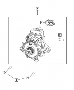 Генератор Jeep Grand Cherokee WL 22-26 PHEV