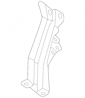 Планка замка капота Nissan Murano z53 25-26