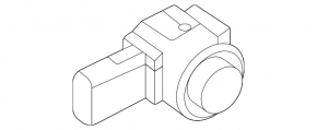 Парктроник заднего бампера BMW 2 F44 20-24