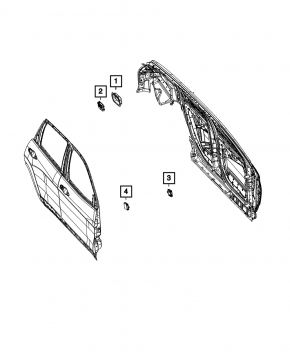 Модуль управления крышкой багажника Jeep Cherokee KL 14-21