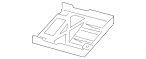 Кронштейн Body Control Module BCM Porsche Panamera 14-16 перед