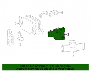Senzori de parcare pentru bara față Lexus GS 13-19, alb, 085