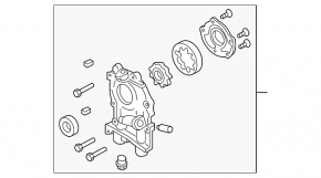 Масляный насос Subaru Impreza WRX GH 08-14 2.5T
