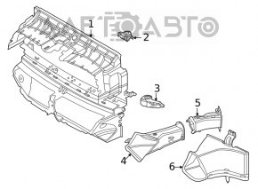 Suport grila radiator dreapta BMW 3 G20 19-