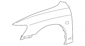Крыло переднее левое Toyota Camry 02-06