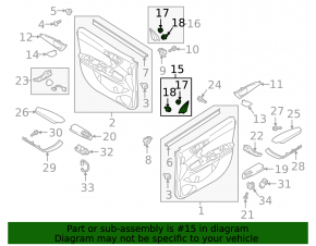 Крышка зеркала внутренняя правая Mitsubishi Eclipse Cross 18-24