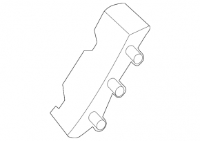 Airbagul pentru scaunul din spate dreapta Toyota Camry v55 15-17 SUA, bej