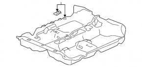 Покрытие пола Honda Civic X FC 16-17 4d черное
