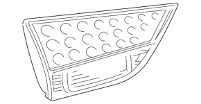 Lampă interioară hayon dreapta pentru Mitsubishi Outlander 2007-2013