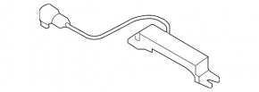 Антенна keyless задний бампер Hyundai Sonata 15-19