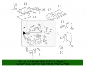 Circuit Braker Sensor Toyota Highlander 08-13