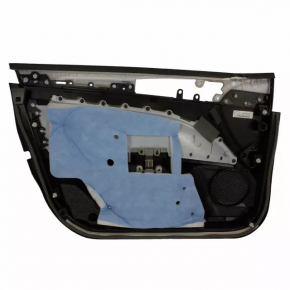 Обшивка двери карточка передняя правая Ford Fusion mk5 17-20 черн. черн накладка