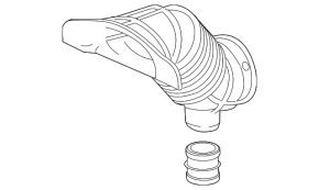Воздухоприемник Honda CRZ 11-12