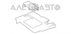 Capac motor stânga Lexus RX350 10-15 cu inserție
