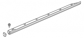 Порог левый VW Passat b8 16-19 USA R-Line