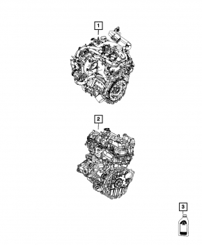 Двигатель Jeep Compass 23-26 2.0T EC1 8ст-акпп