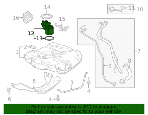 Топливный насос бензонасос Chevrolet Malibu 18-23 1.5T, 2.0T