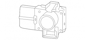 Senzori de parcare pe bara spate pentru Toyota Land Cruiser 13-15