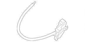 Замок крышки багажника Mercedes W213 E 17-23