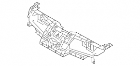 Решетка радиатора grill Mazda 3 09-13