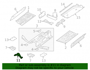 Опора карданного вала VW Tiguan 09-17