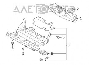 Накладка телевизора Subaru Forester 19-21 SK